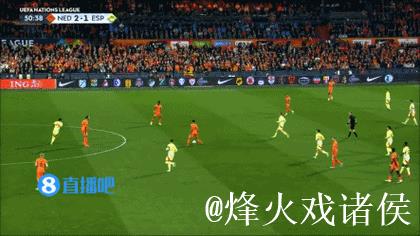 哈托染红梅里诺压哨扳平 西班牙2-2荷兰五连胜被终结